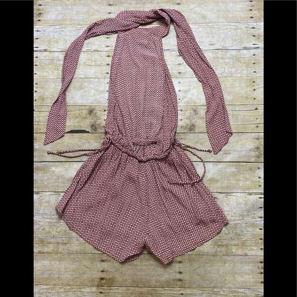 NWOT Faithful the Brand backless halter romper - Picture 2 of 2